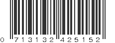 UPC 713132425152