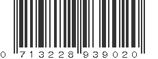 UPC 713228939020
