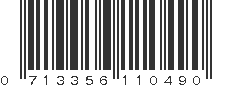 UPC 713356110490