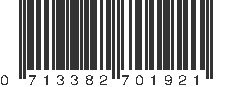 UPC 713382701921