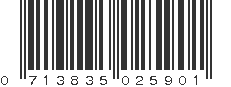 UPC 713835025901