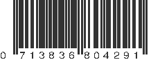 UPC 713836804291