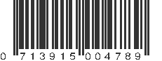 UPC 713915004789