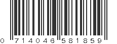 UPC 714046581859