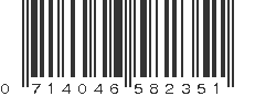 UPC 714046582351