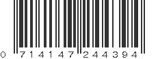 UPC 714147244394