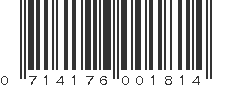 UPC 714176001814