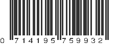 UPC 714195759932