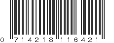 UPC 714218116421