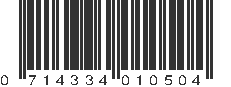 UPC 714334010504