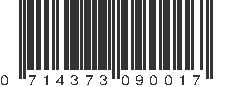 UPC 714373090017