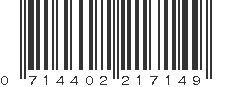 UPC 714402217149