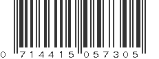 UPC 714415057305