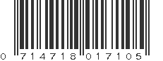 UPC 714718017105