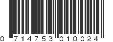 UPC 714753010024