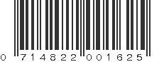 UPC 714822001625