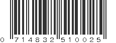 UPC 714832510025