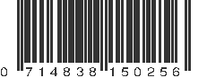 UPC 714838150256