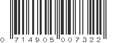 UPC 714905007322