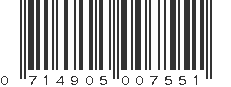 UPC 714905007551