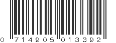 UPC 714905013392