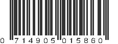 UPC 714905015860