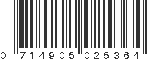 UPC 714905025364