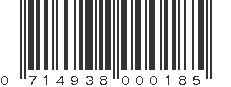 UPC 714938000185