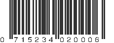 UPC 715234020006