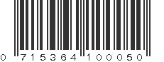 UPC 715364100050