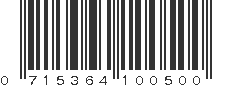 UPC 715364100500