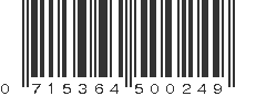 UPC 715364500249