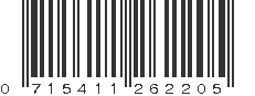 UPC 715411262205