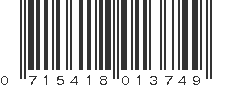 UPC 715418013749