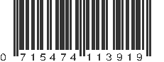 UPC 715474113919