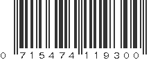 UPC 715474119300