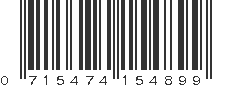 UPC 715474154899