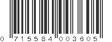 UPC 715584003605