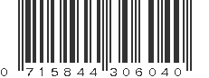 UPC 715844306040