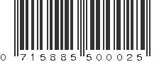 UPC 715885500025