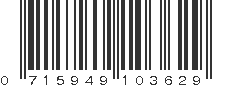 UPC 715949103629