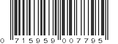 UPC 715959007795