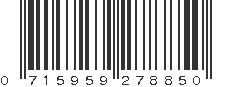 UPC 715959278850