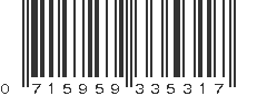 UPC 715959335317