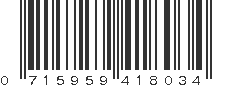 UPC 715959418034