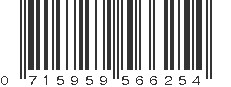 UPC 715959566254