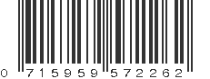 UPC 715959572262