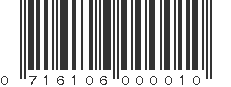 UPC 716106000010