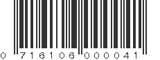 UPC 716106000041