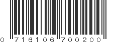 UPC 716106700200